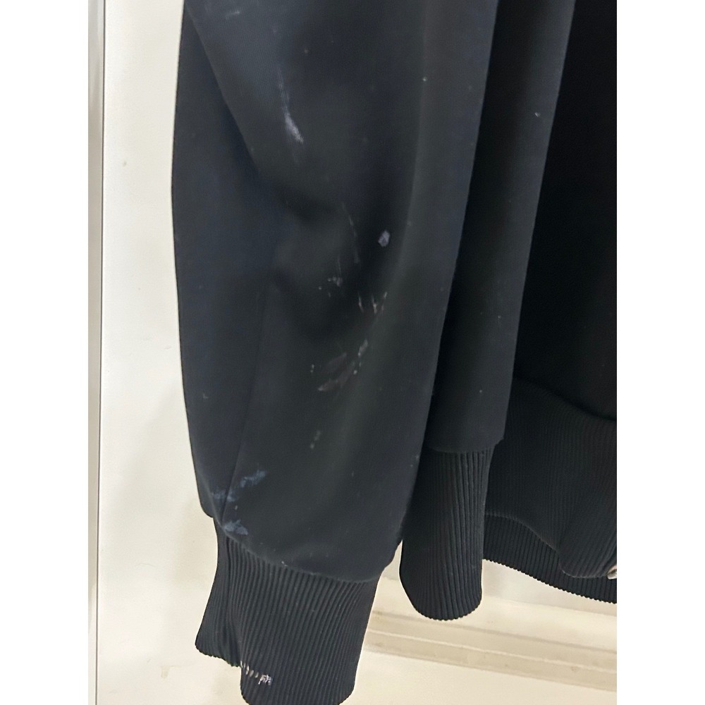Puma Full‎ Zip Hoodie Jacket Mens Activewear Athletic Black Logo - Picture 6 of 8